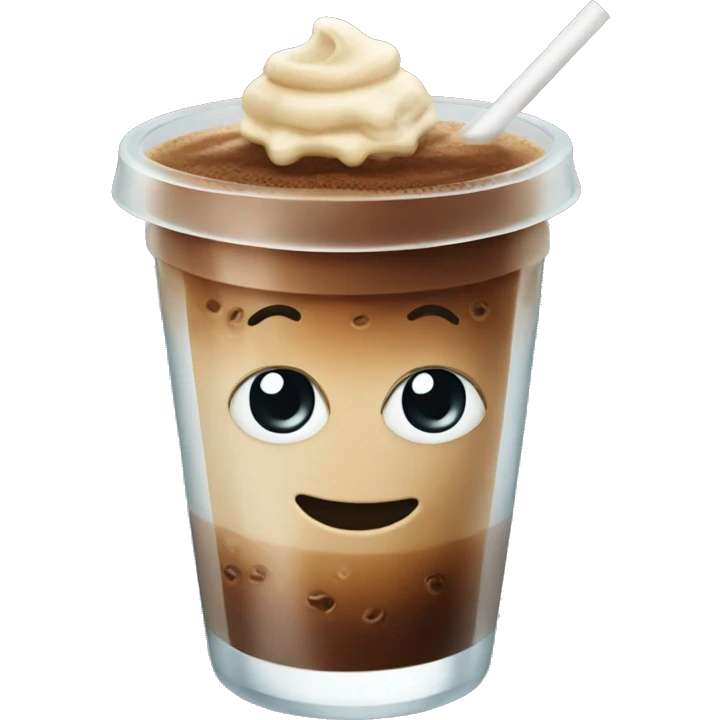 Ice coffee  emoji