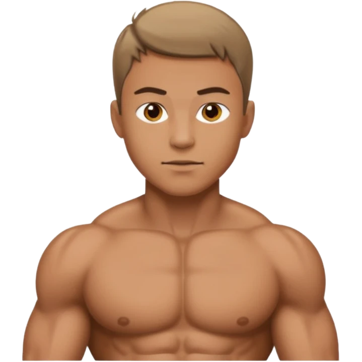 𝐺𝑒𝑛𝑒𝑟𝑎𝑡𝑒 𝑎 𝑛𝑎𝑘𝑒𝑑 𝑚𝑎𝑛 emoji