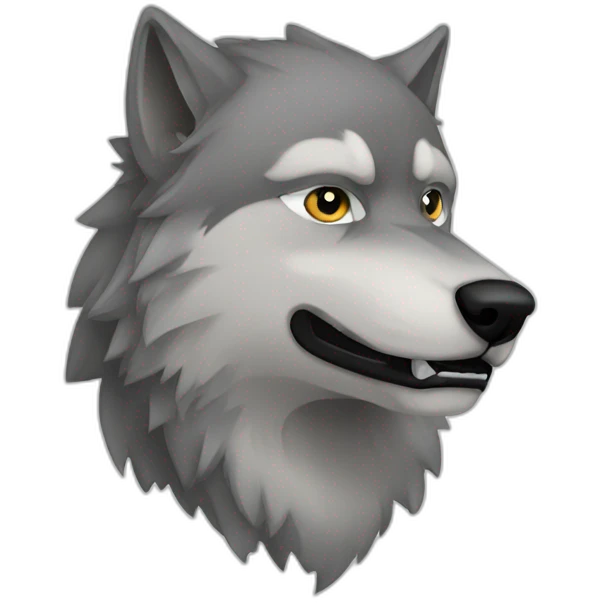 Stark of stark  wolf emoji