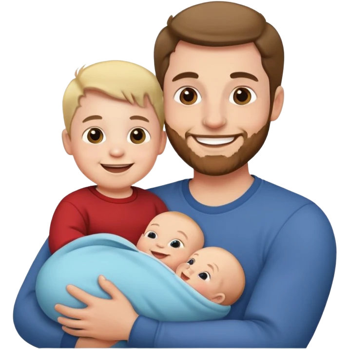 Man making a baby  emoji