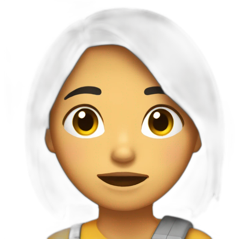 Chica durmiendo emoji