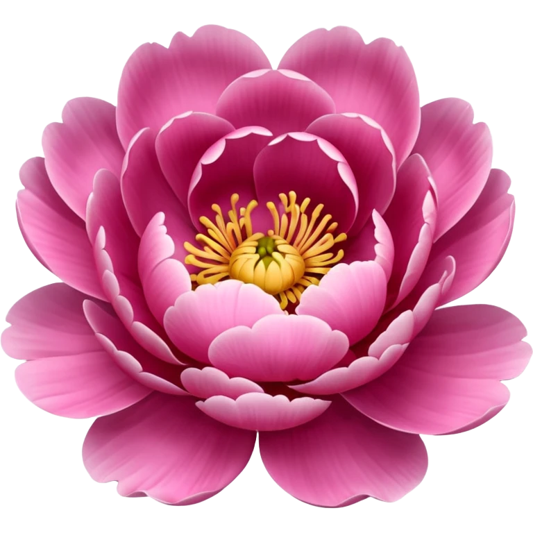 Pink peony emoji emoji