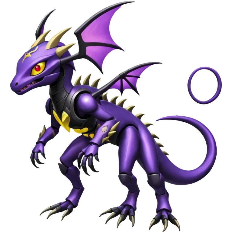 Genesect-Salandit-Lunala-Fakémon-hybrid-creature (full body)  emoji