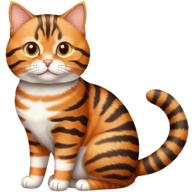 American Shorthair tabby cat emoji
