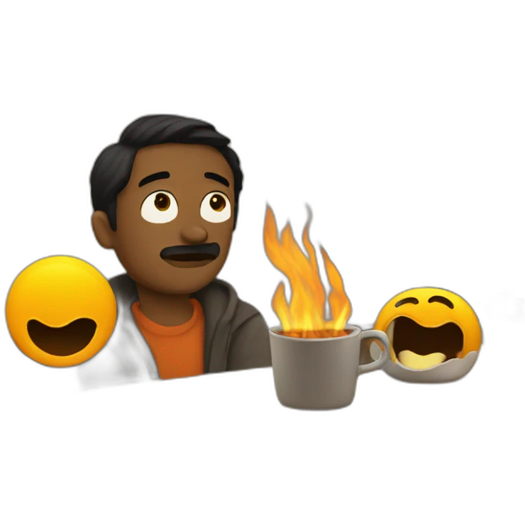 this is fine emoji
