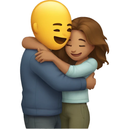 Hug emoji