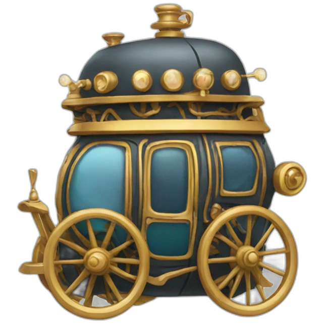 fancy time travel machine emoji