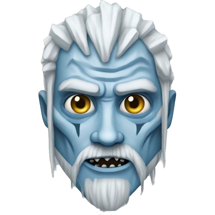 white walkers, games of throne emoji