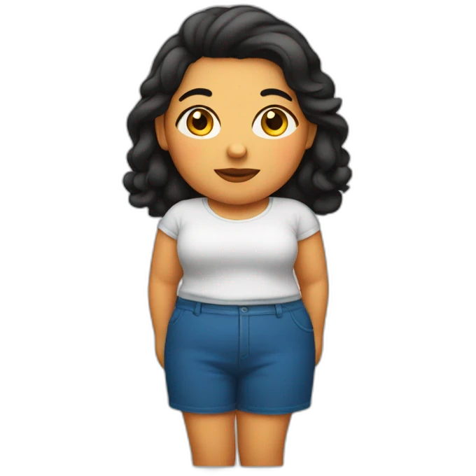 plump latino woman emoji