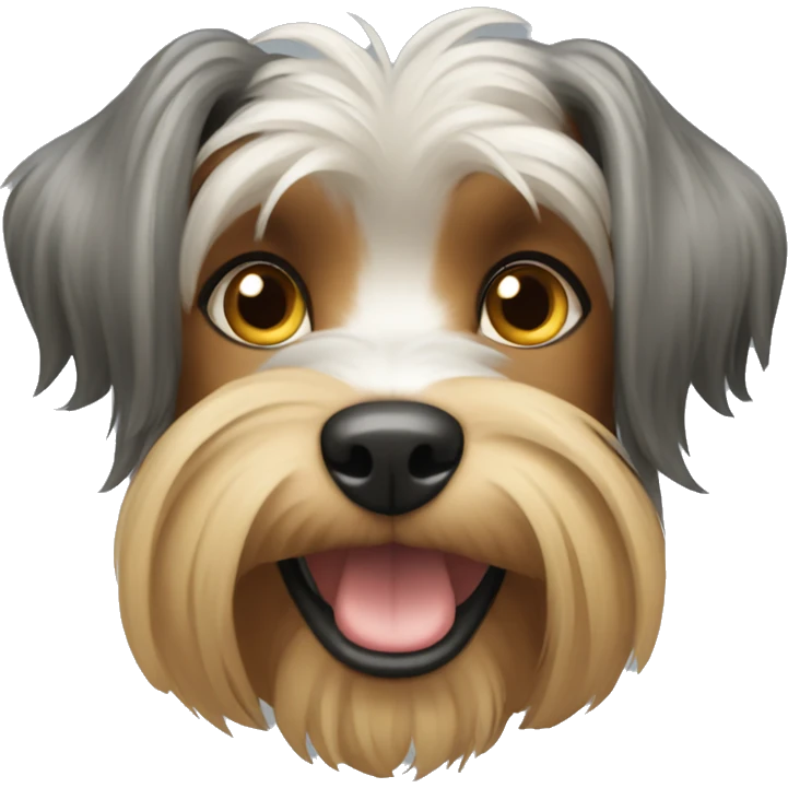female yorkshire dog  emoji