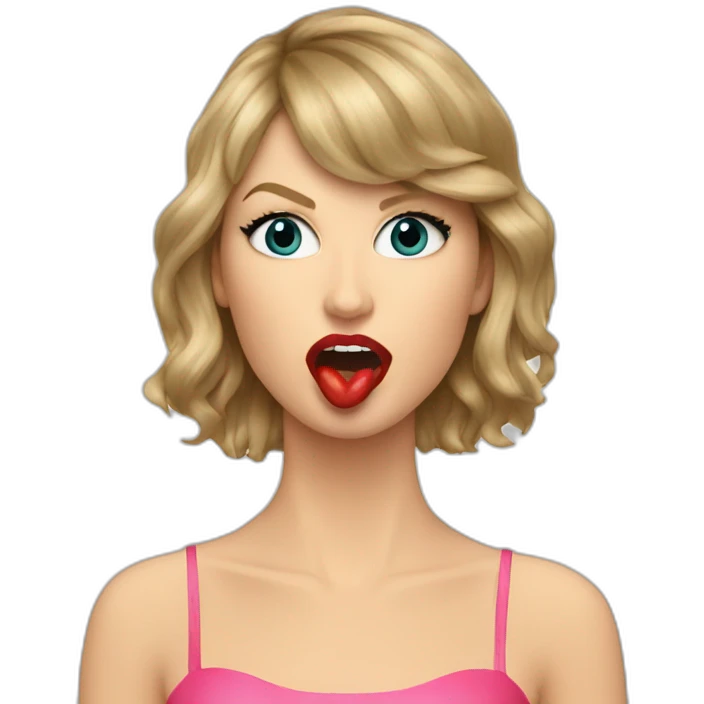 taylor-swift-mouth-bbc emoji