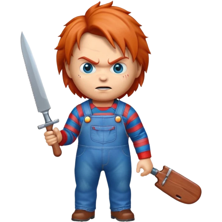 Un emojin de chuky emoji