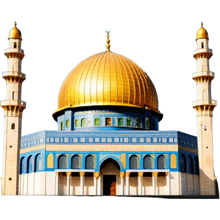 Dome of the rock, Palestine emoji