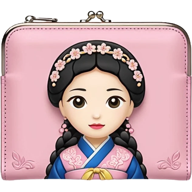 Hanbok wallet
 emoji