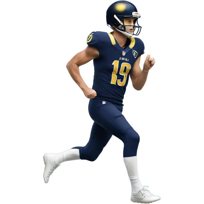 jared goff moonwalking  emoji