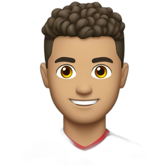 Ronaldo avec le maillot du Maroc  emoji