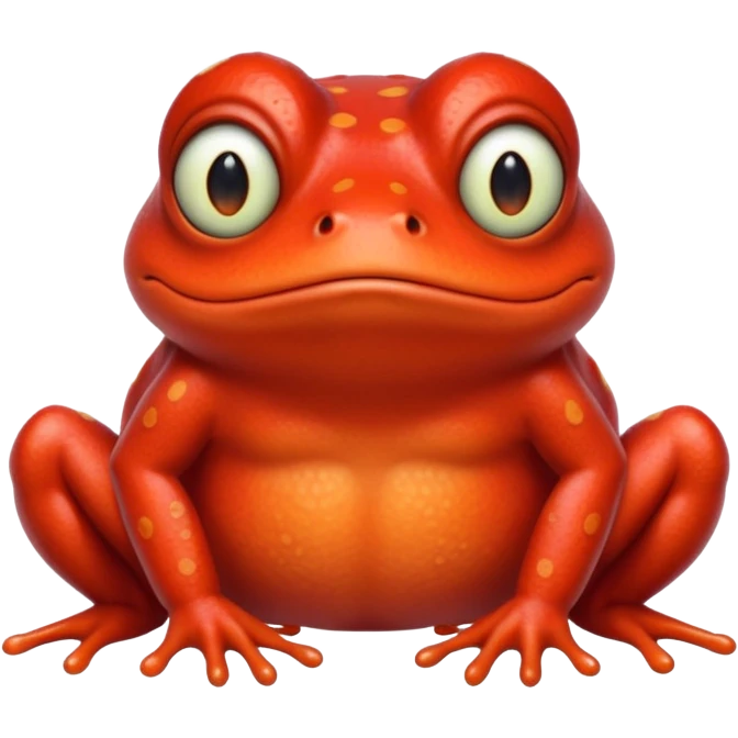 angry red face fuming frog emoji