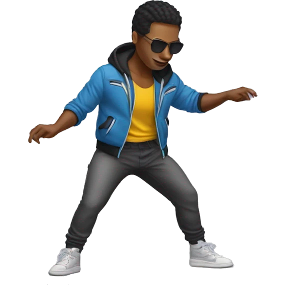skintight outfit breakdancer emoji
