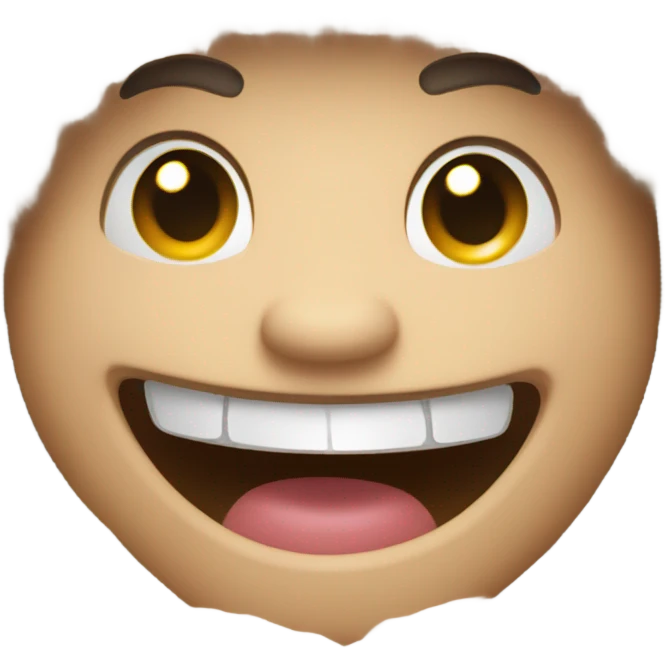 Eskimo laughing emoji