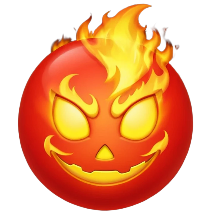 sprite red hot ball emoji
