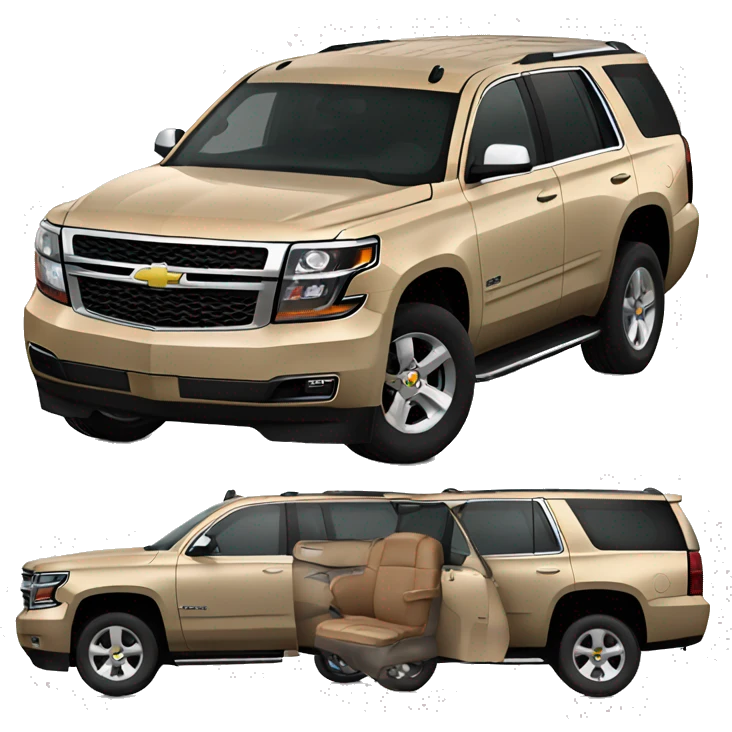 Tan Chevy Tahoe emoji