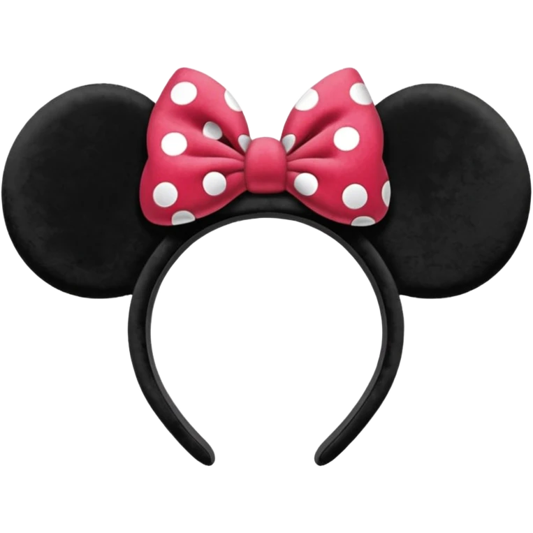 Minnie ears emoji
