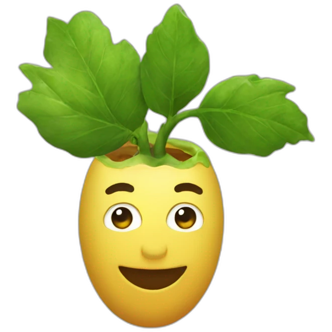 hojas de hierbabuena solas emoji