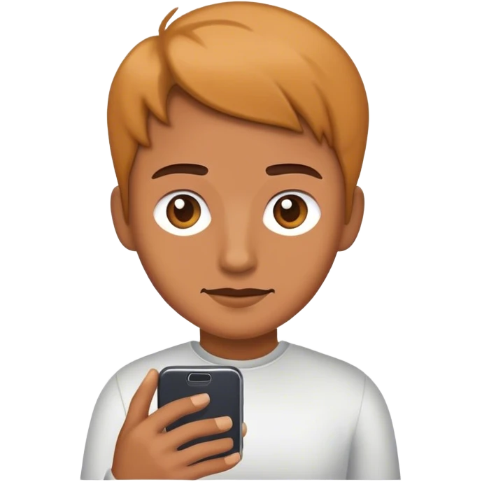 A person going out in a smartphone  emoji