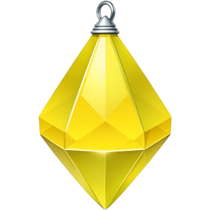 Yellow color high quality plumbob  emoji