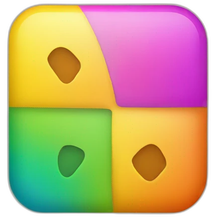 Colorful check mark emoji