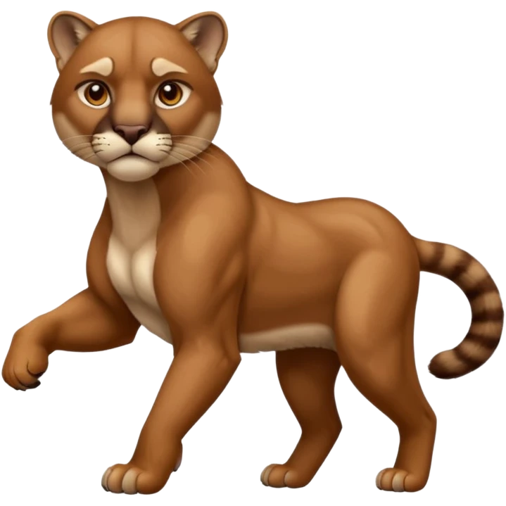 Cougar Walking emoji