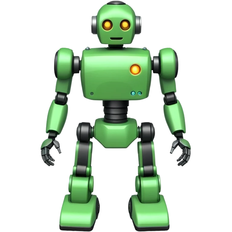Jet-arm green, Toy Robot. emoji