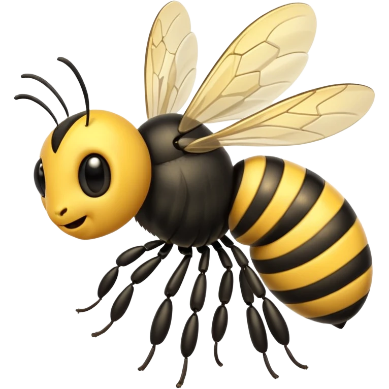 a bee emoji