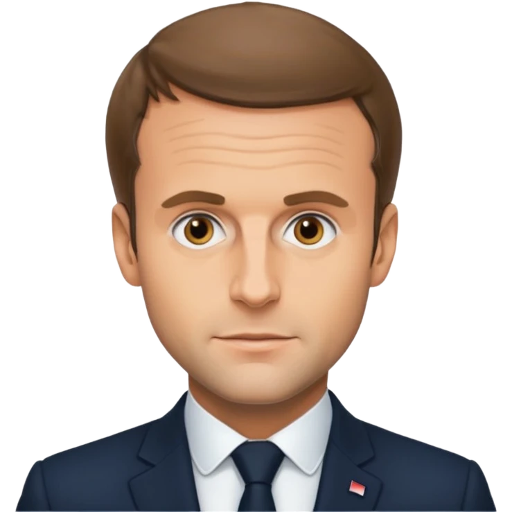 Emmanuel Macron emoji