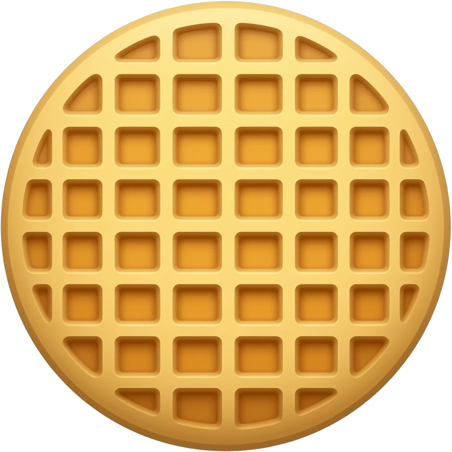 Waffle emoji