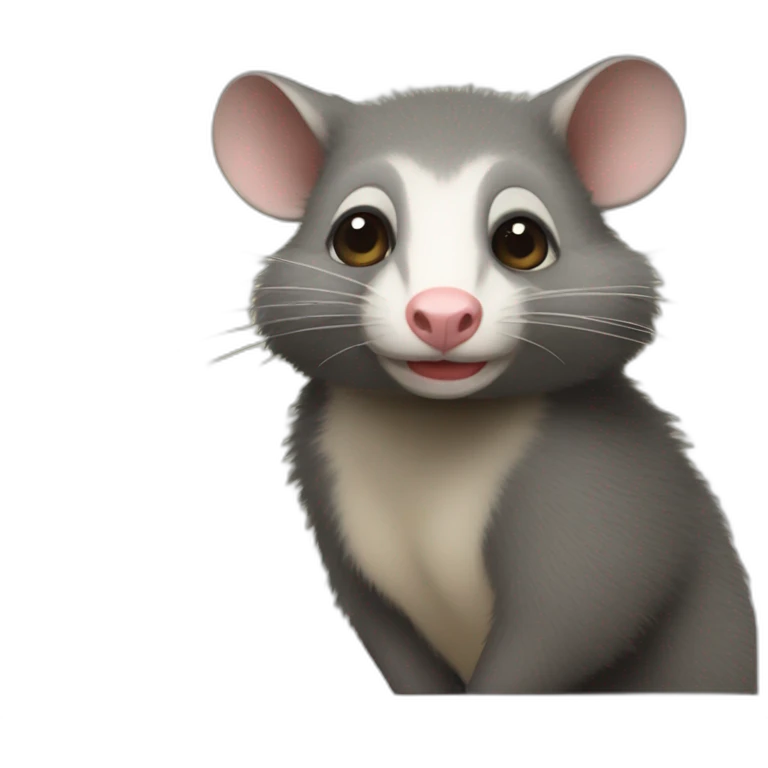 possum mother emoji
