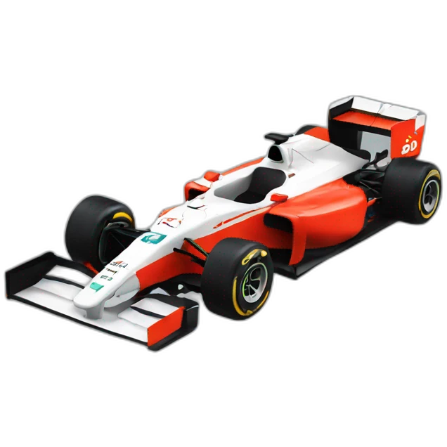 F1 car emoji