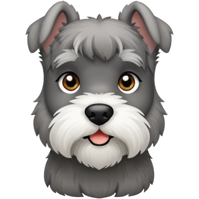 mini schnauzer emoji emoji