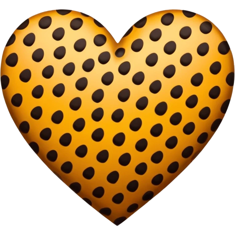 Cuore leopardato  emoji