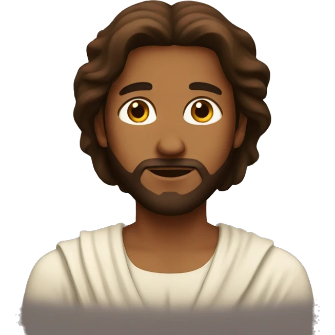 brown Jesus emoji