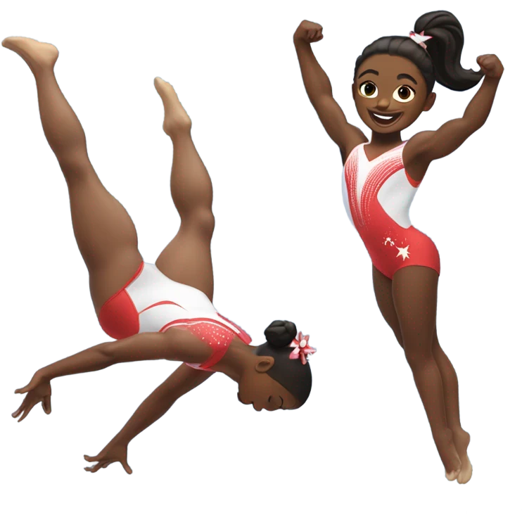 Simone biles gymnastics  emoji