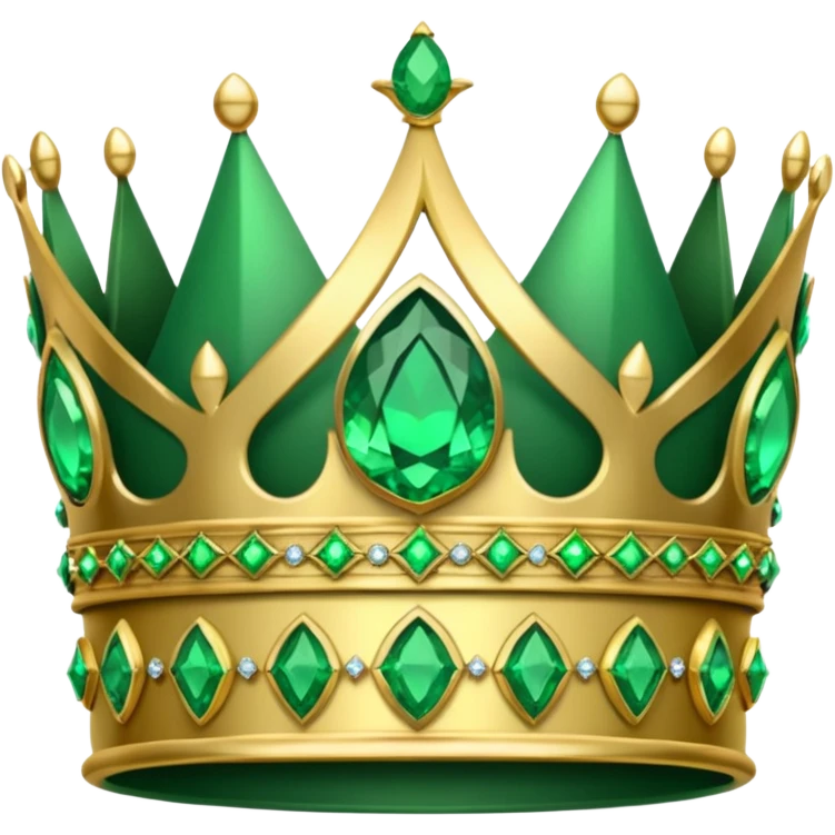 green crown emoji