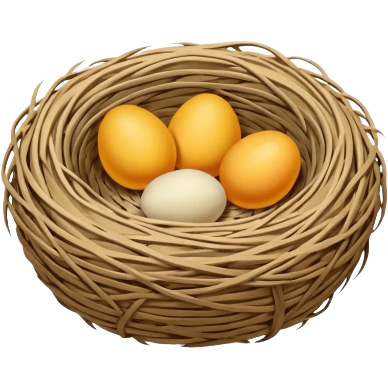 empty birds nest emoji