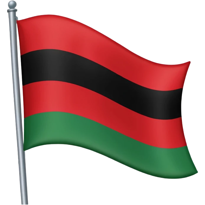 Pan African Flag emoji