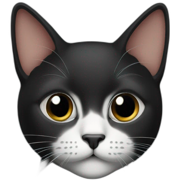 no-tail-black-cat-body emoji