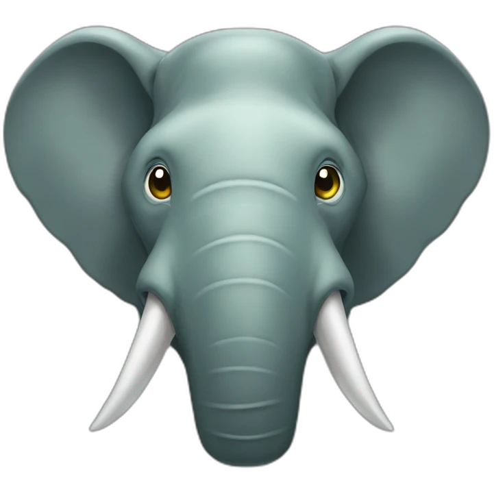Platybelodon head emoji