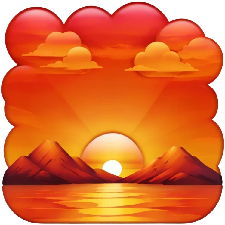 sun up down emoji