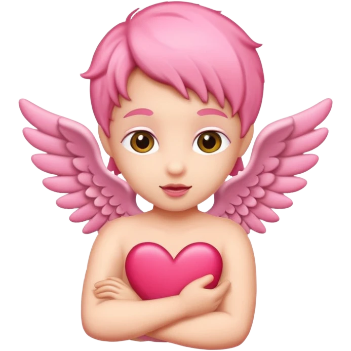 Pink Cupid emoji
