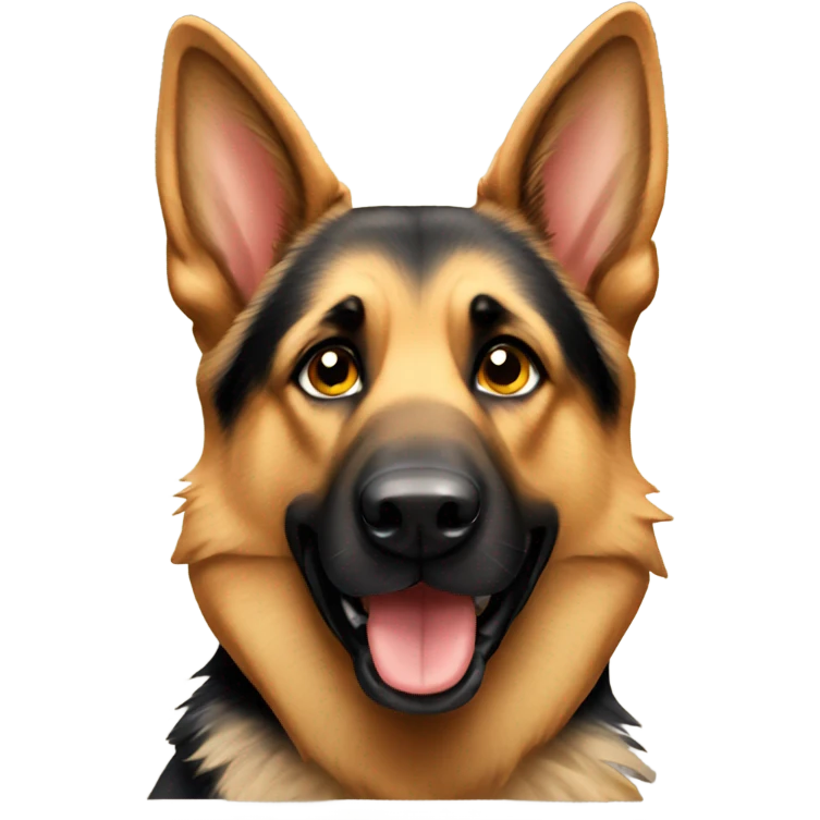 German shepherd emoji