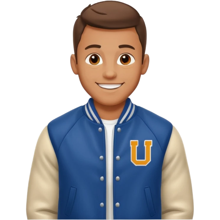 the classic bold jock emoji